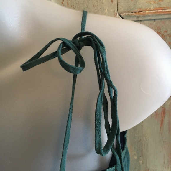 Tocca Dress - Emerald Green - Size 4 - Picture 2 of 4